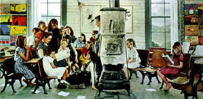 Rockwell Visits A Country School  A  110246.JPG (59800 bytes)