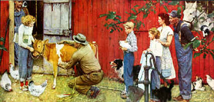 Rockwell Visits A County Agent A  072448.JPG (60587 bytes)