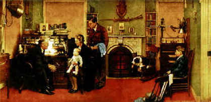 Rockwell Visits A Family Doctor A  41247.JPG (47923 bytes)