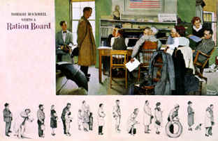 Rockwell Visits a Ration Board  71544.JPG (54384 bytes)